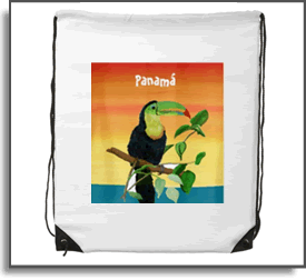 Backpack Toucan Sunrise - Island Art by Yotigo